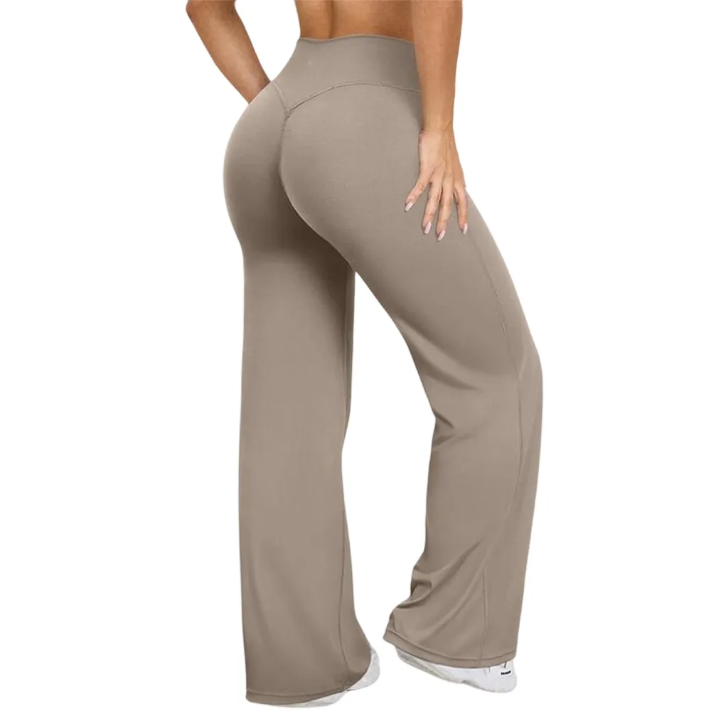 Women's Casual Pants - High-waisted Loose-Fitting Casual Pants