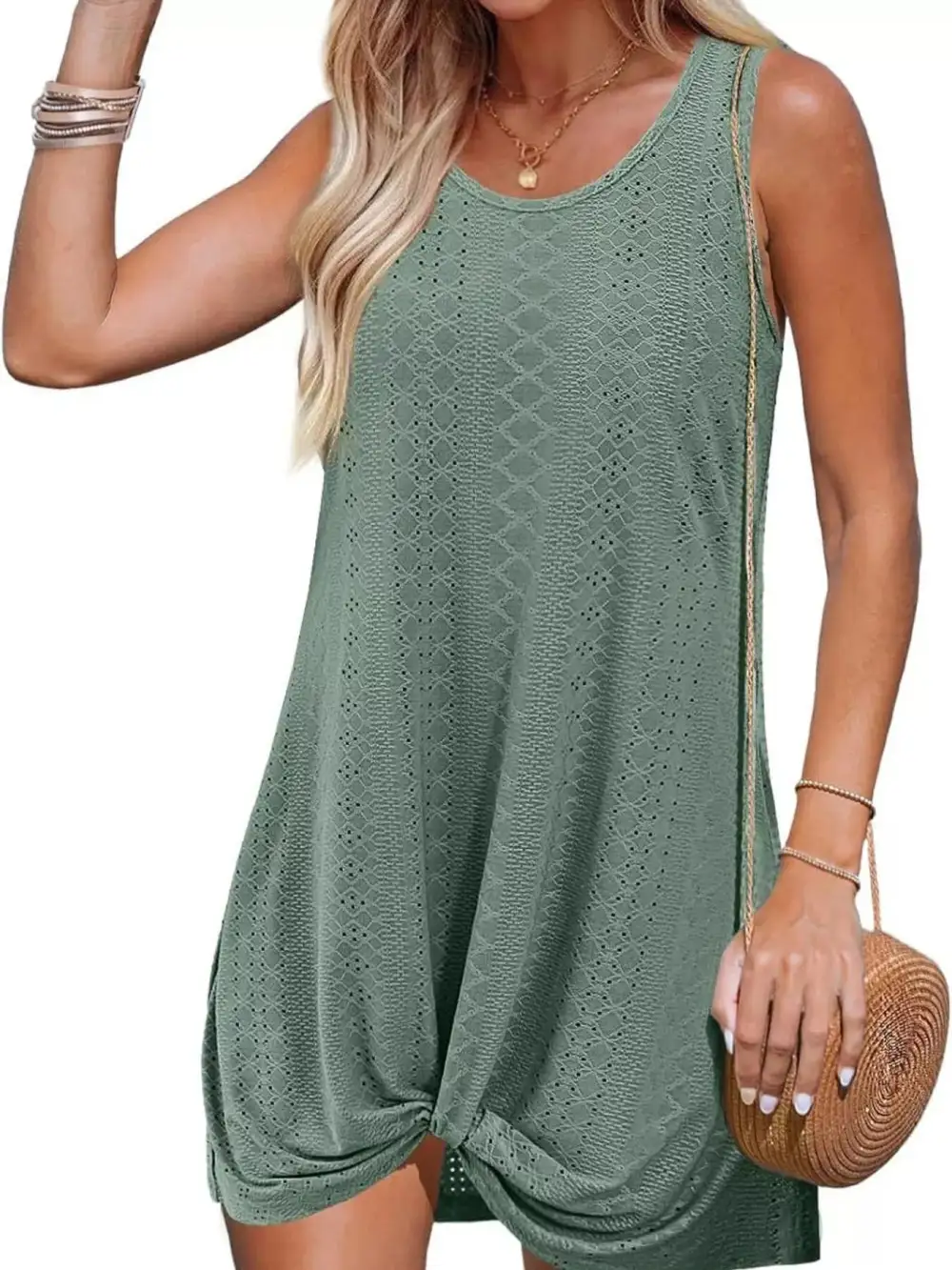 Sleeveless Dress Casual