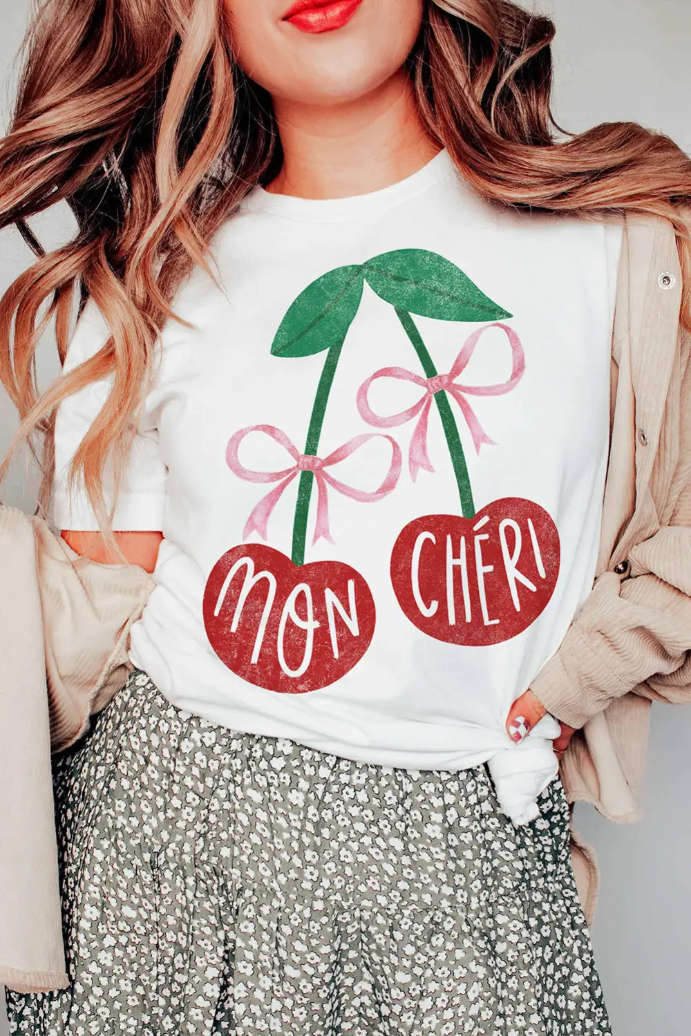 White Cherry Graphic