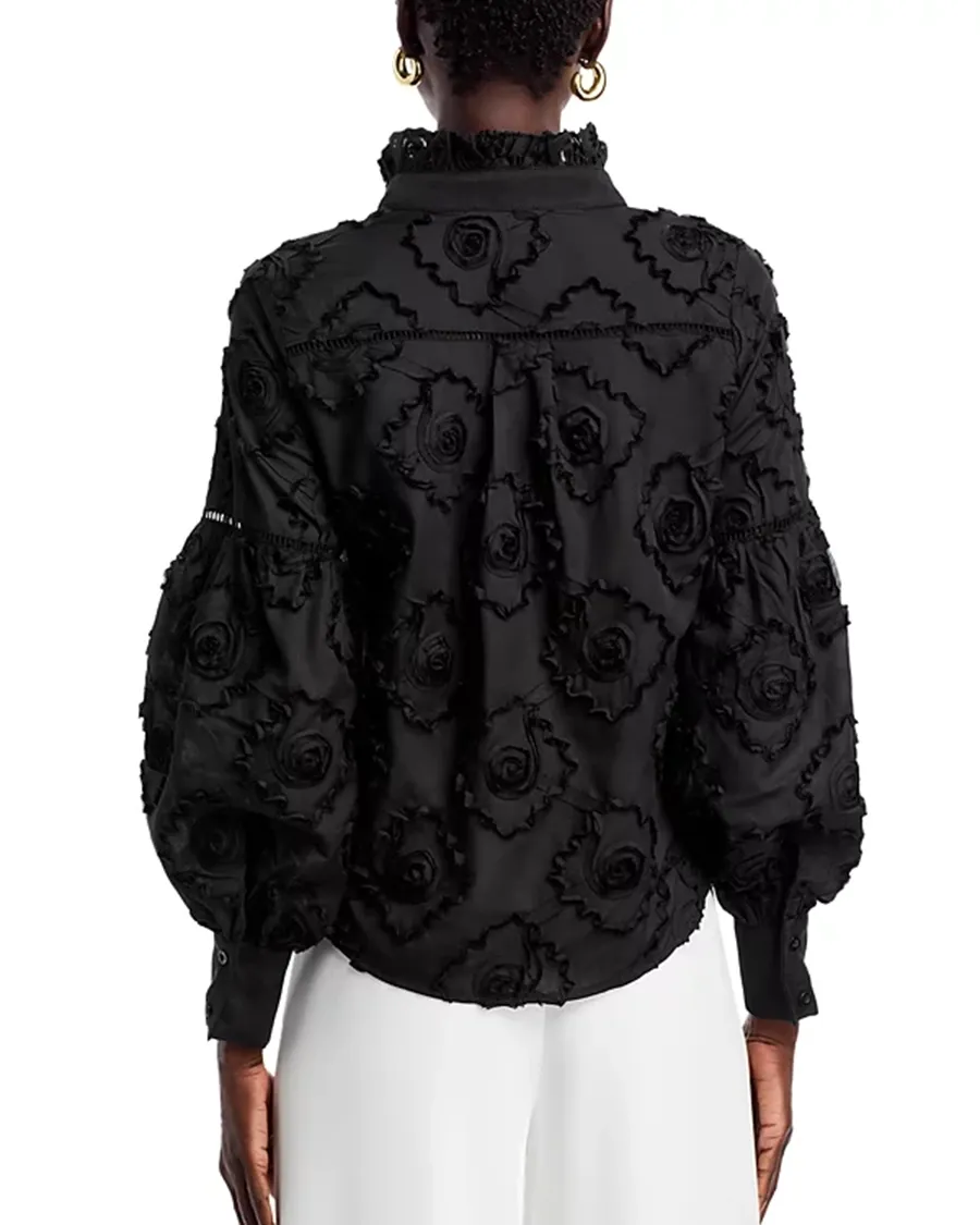 Casual Style Floral Print Shirt