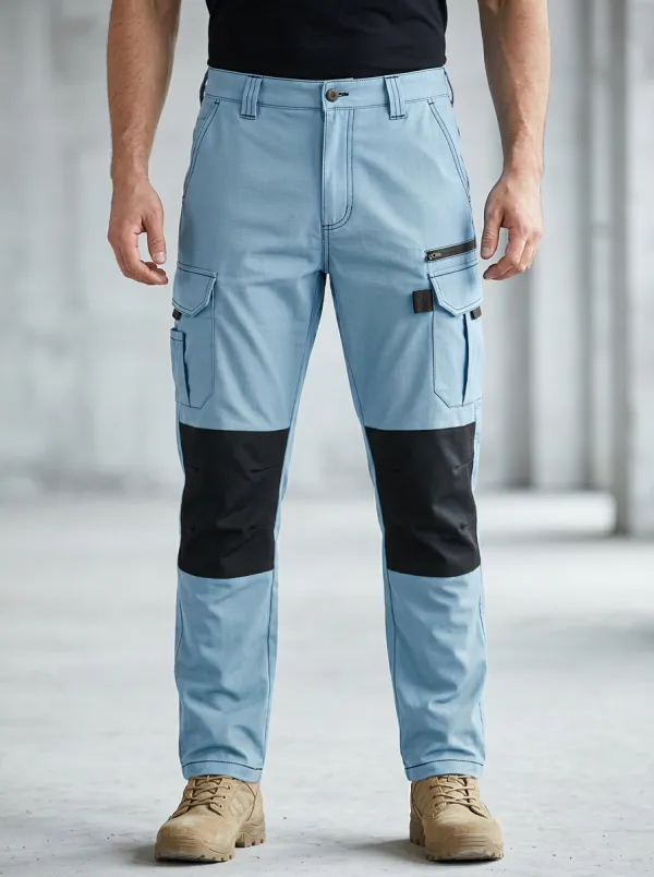 Relaxed Multi-Pocket Reinforced Knee Cargo Collection Unisex Tactical Cargo Pants
