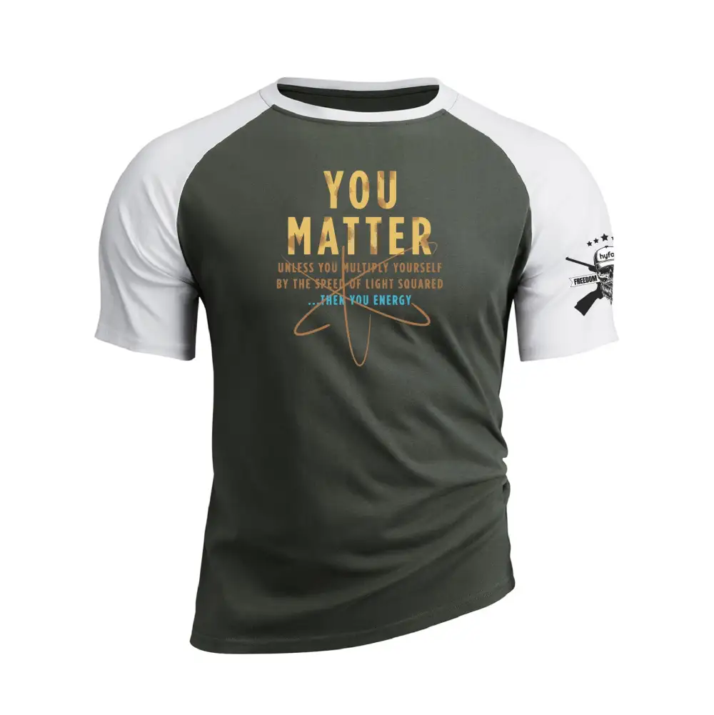 YOU MATTER RAGLAN GRAPHIC TEE
