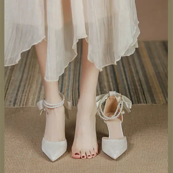 Raised Sole Stiletto Sandals