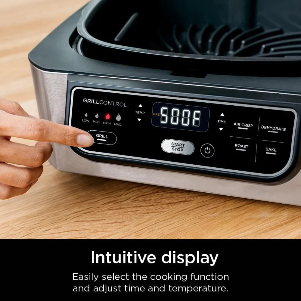 Ninja EG201 Foodi 6-in-1 Indoor Grill with Air Fry
