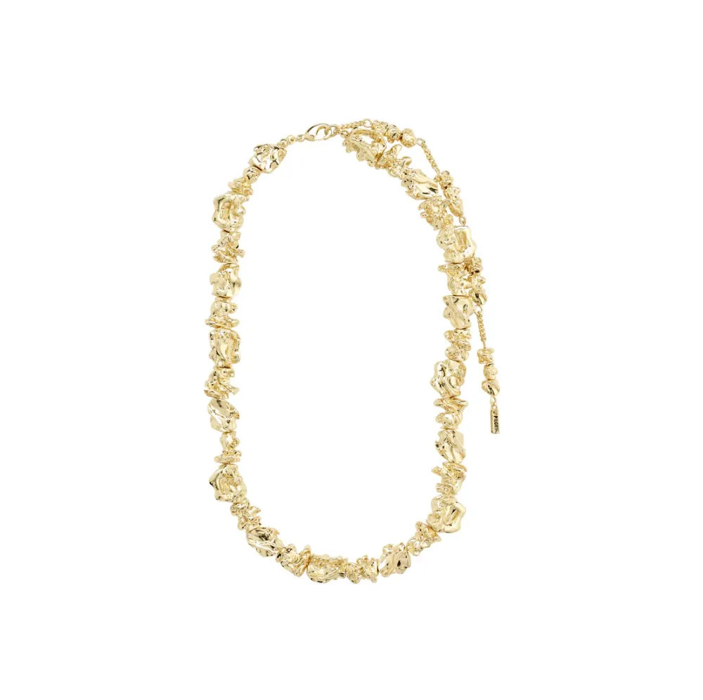 Layered Textured Necklace