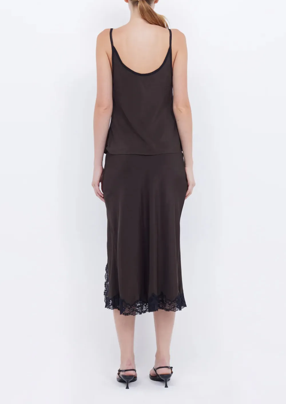 LACE DETAIL CAMI DRESS