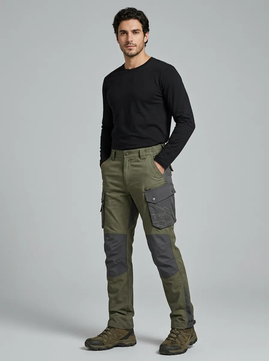 Unisex Terrain Pro Geometric Tactical Work Pants