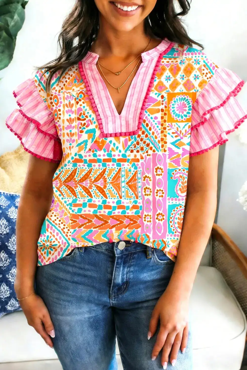 Everyday Striped Blouse
