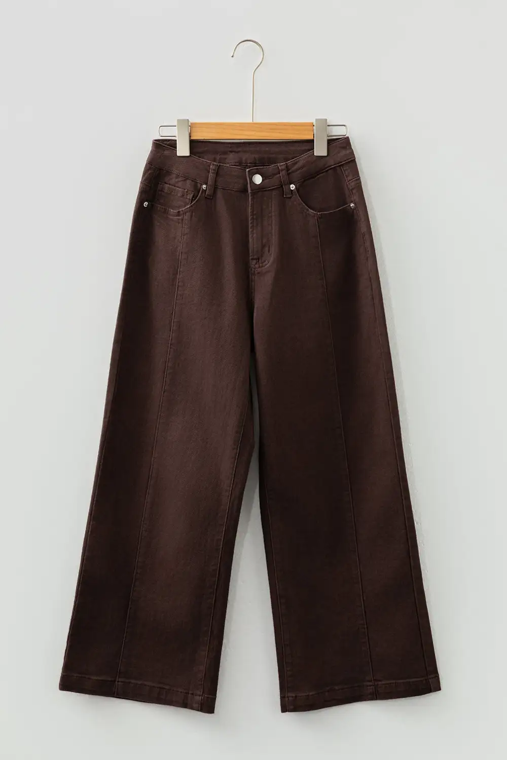 Soft Touch Pleated Denim Jeans