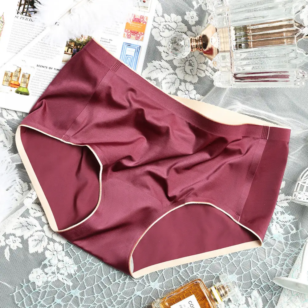 Antibacterial Modal Crotch Seamless Briefs