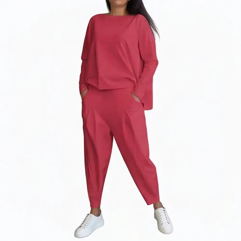 Cotton Two Piece Lounge Set