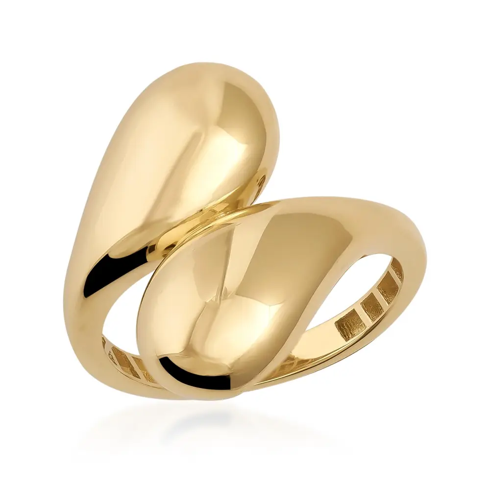Double Teardrop Bypass Ring