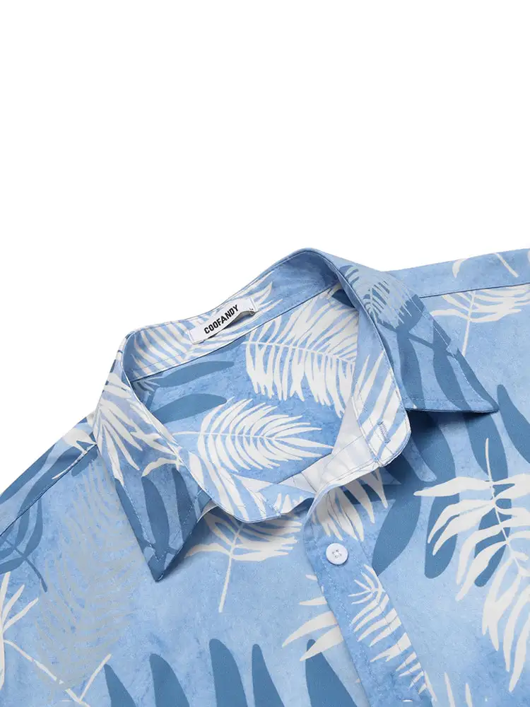 Casual Hawaiian Printed Vacation Shirt