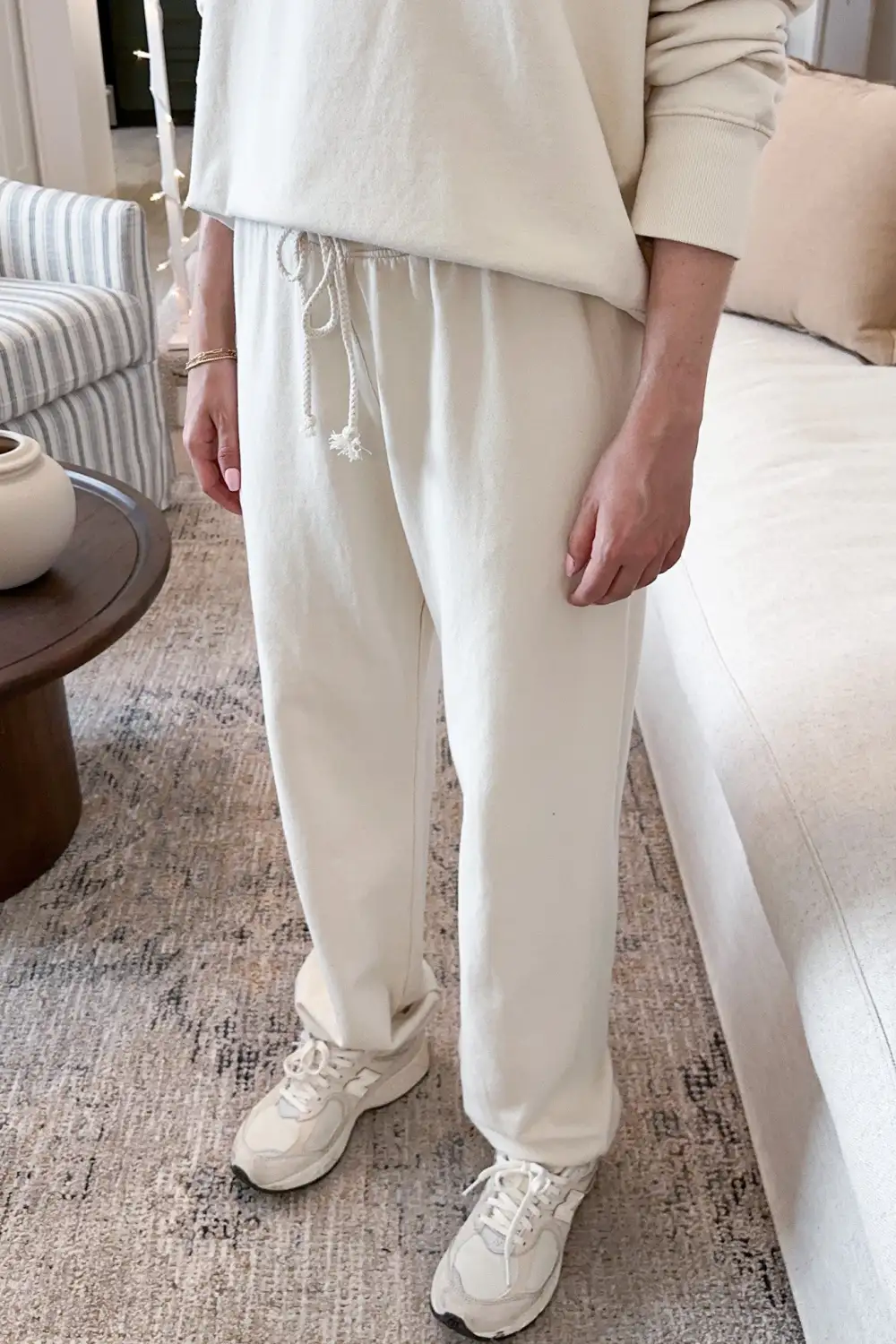 Airy Soft Cotton Jogger Pants