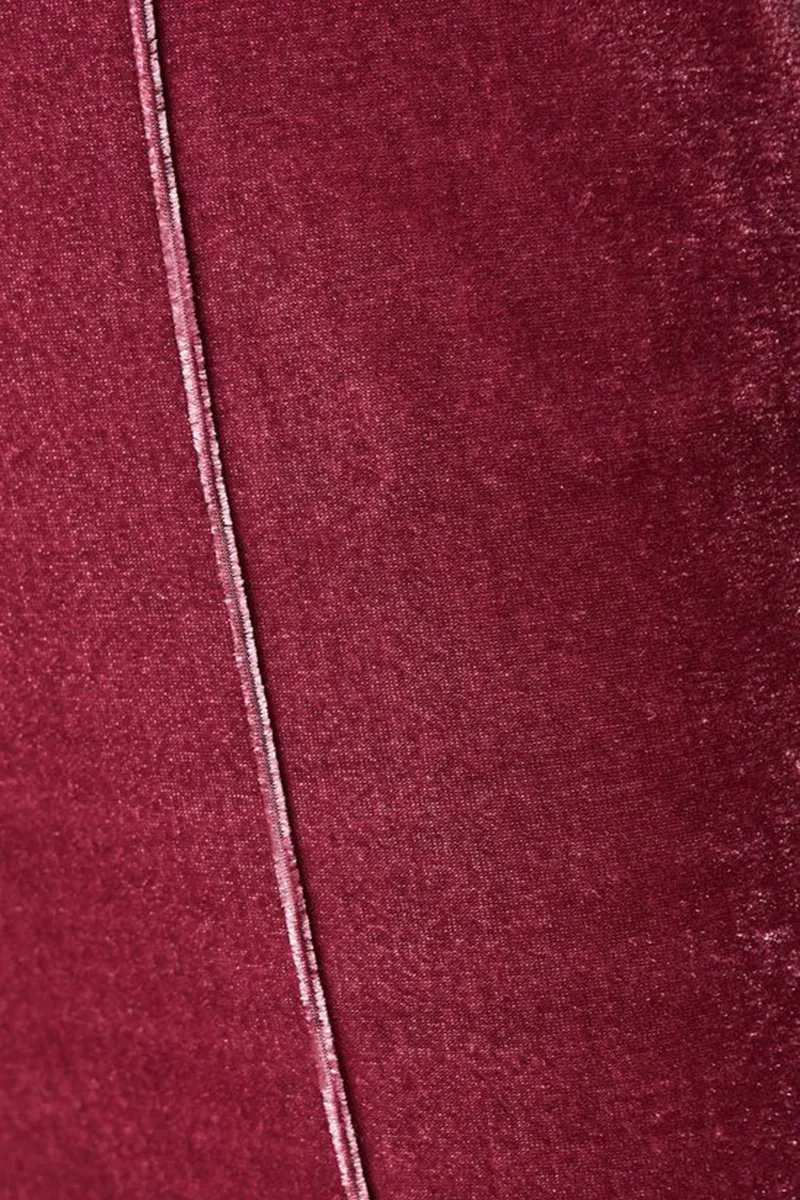 Casual Style Pink Wide Leg Trouser