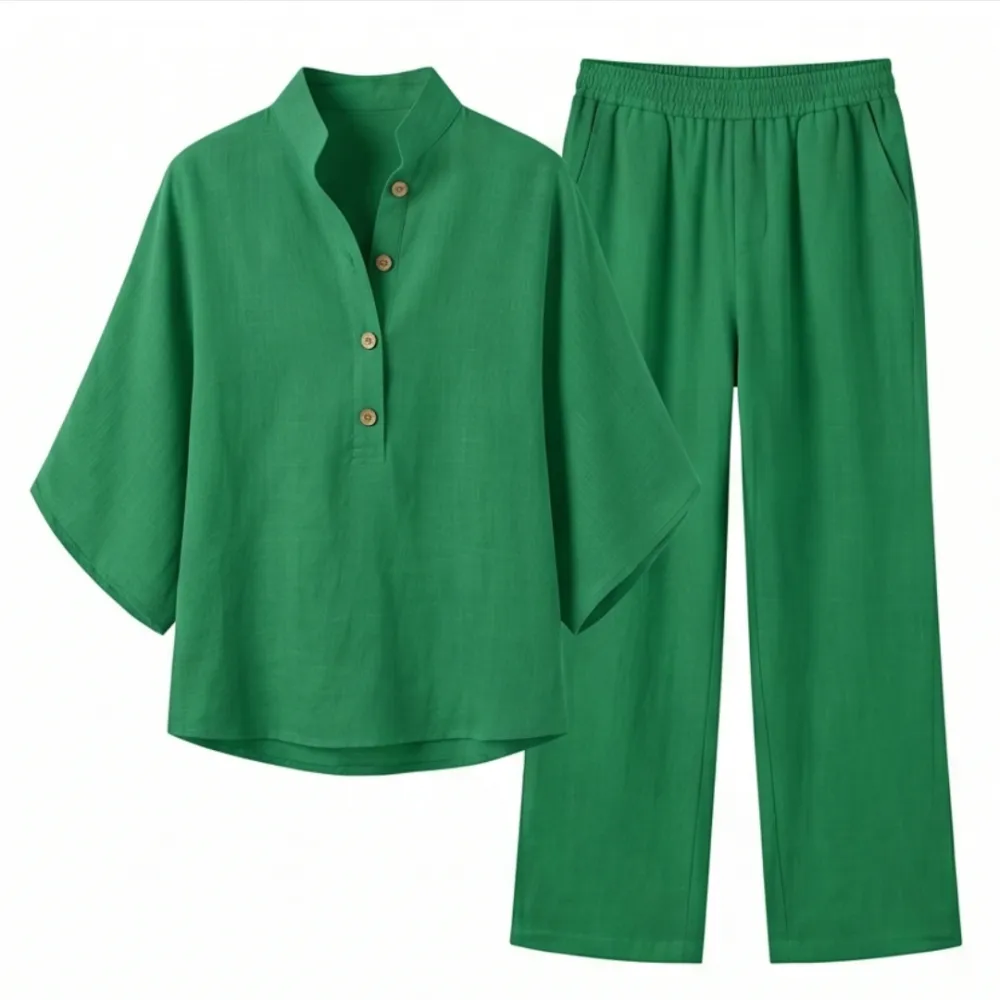 Breezy Linen Two Piece Set