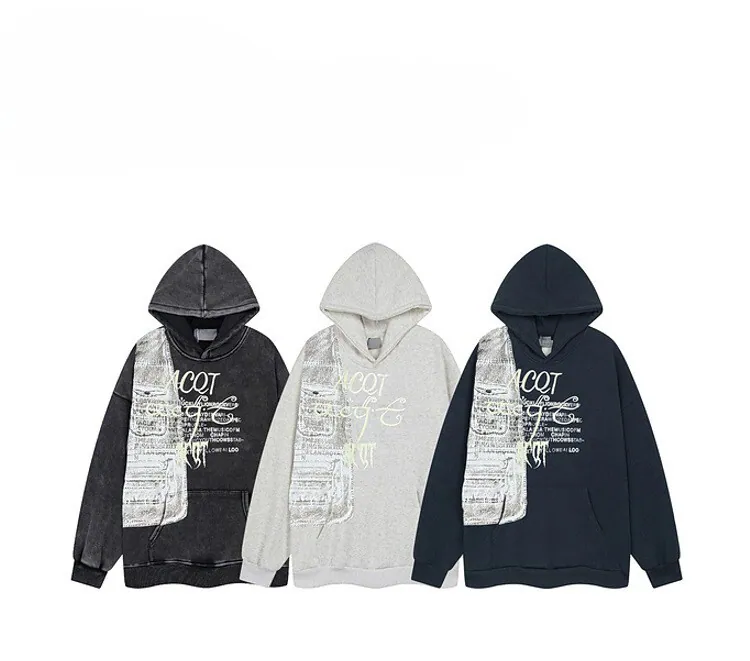 Oversized Washed Heavyweight Hoodie