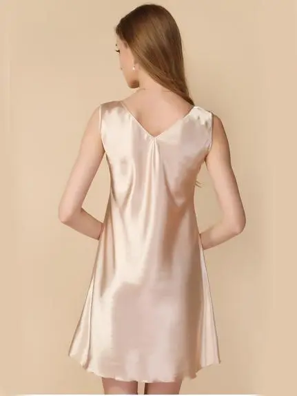 Embellished Tank Chemise Dress