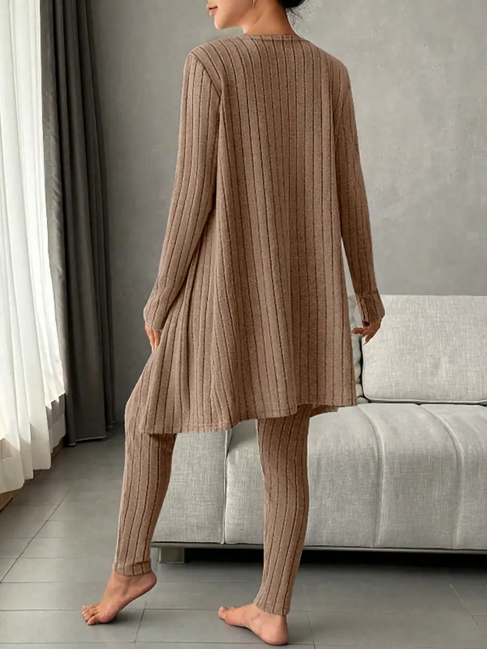 Scoop Neck Lounge Sleepwear Set