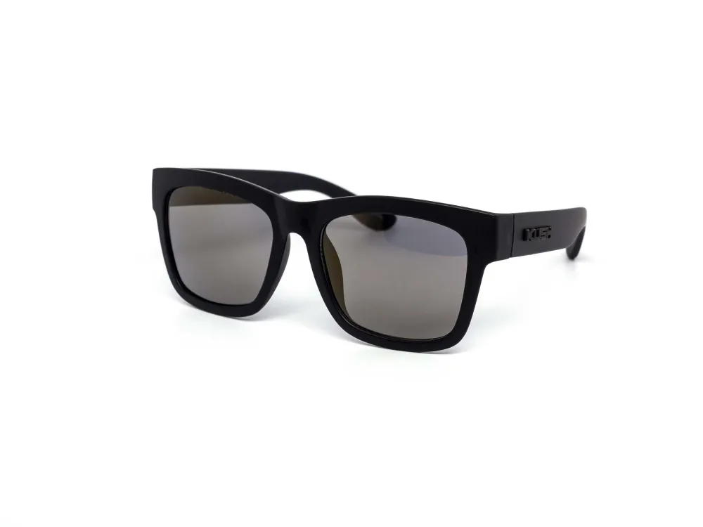 12-Pack All-Black Chunky Mirror Sunglasses