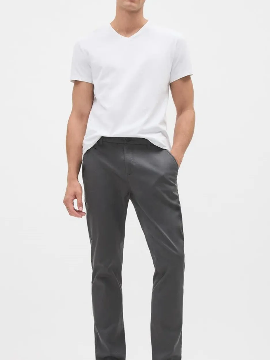 Bright White Short Sleeve V-Neck T-shirt