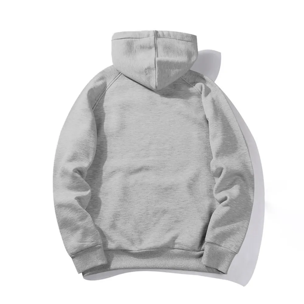 Sad Moon Print Hoodie