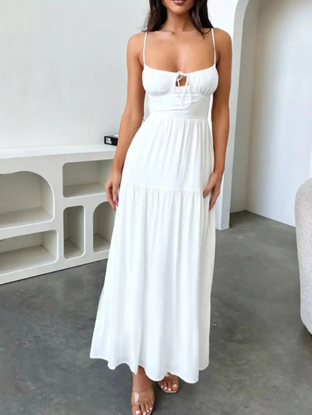 Easy Fit Lace Maxi Dress