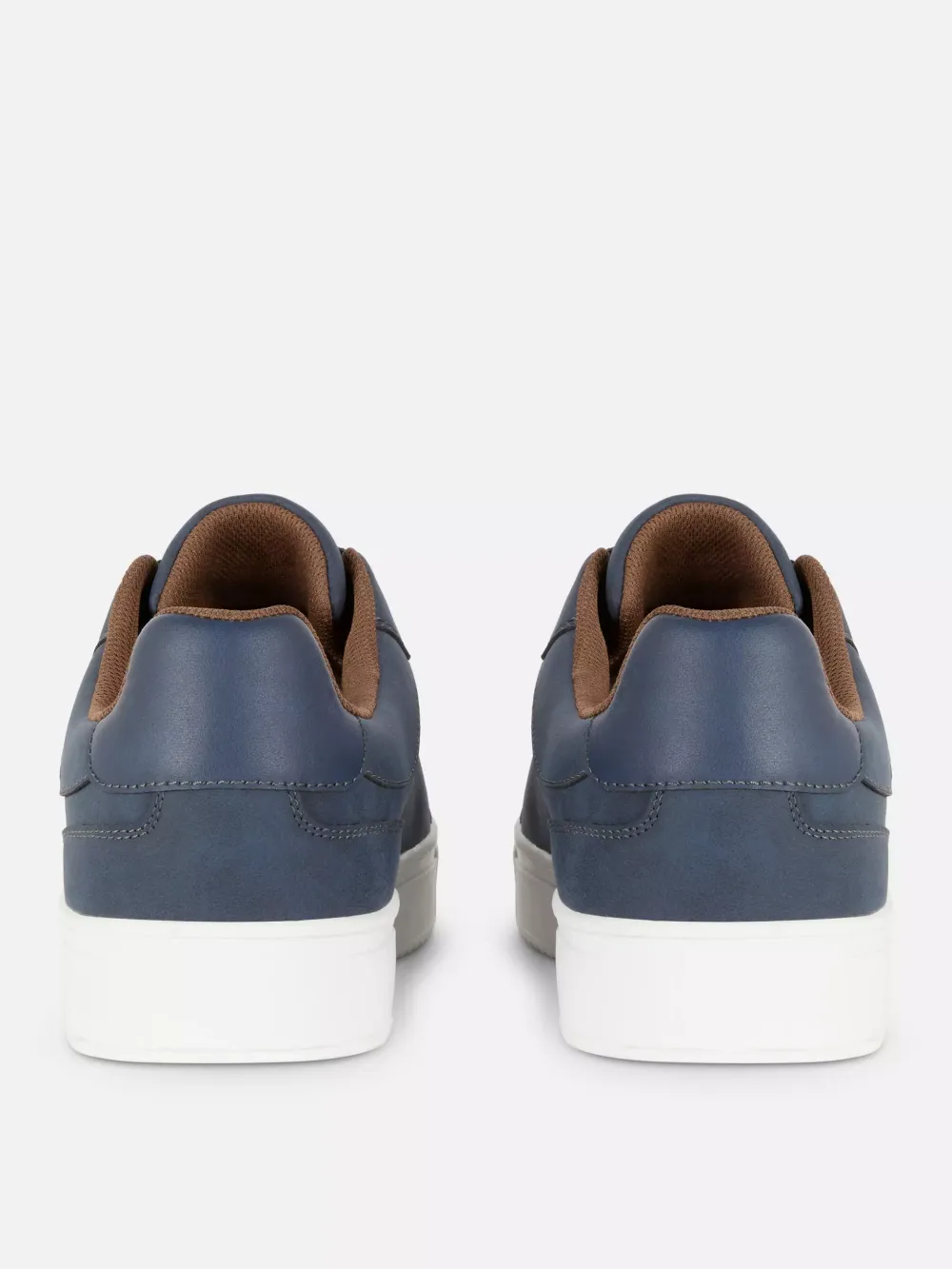 Casual Low-Top Thick-Soled Dark Blue Shoes