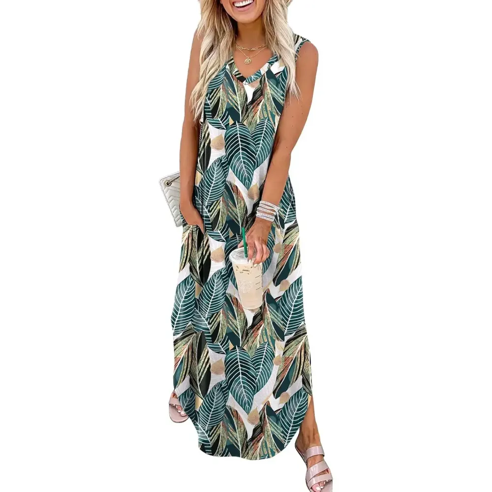 Summer Beach Vacation Long Dress-🔥8-Pack - All Colors Included, Only $24