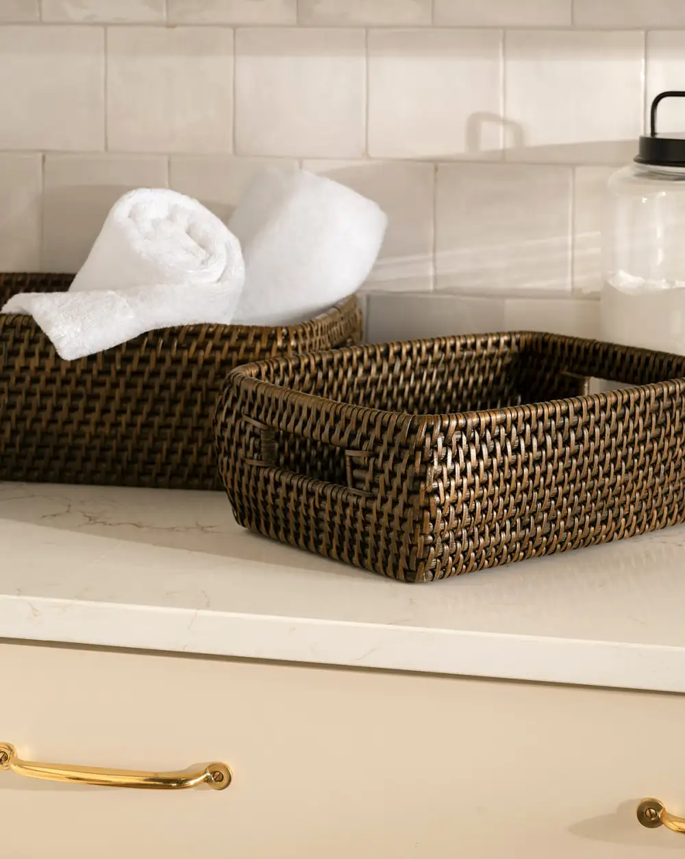 Woven Laundry Basket