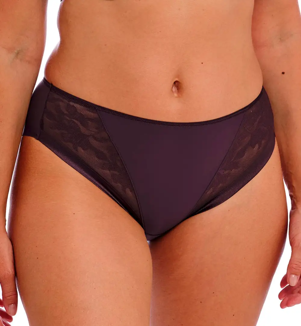 Classic Mid-Rise Cotton Floral Full-Coverage Brief Panty