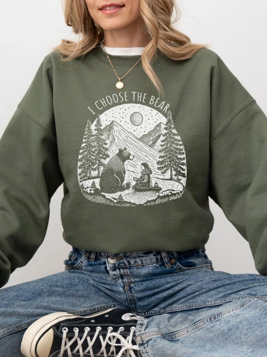 Bear Mountain Graphic Sweatshirt