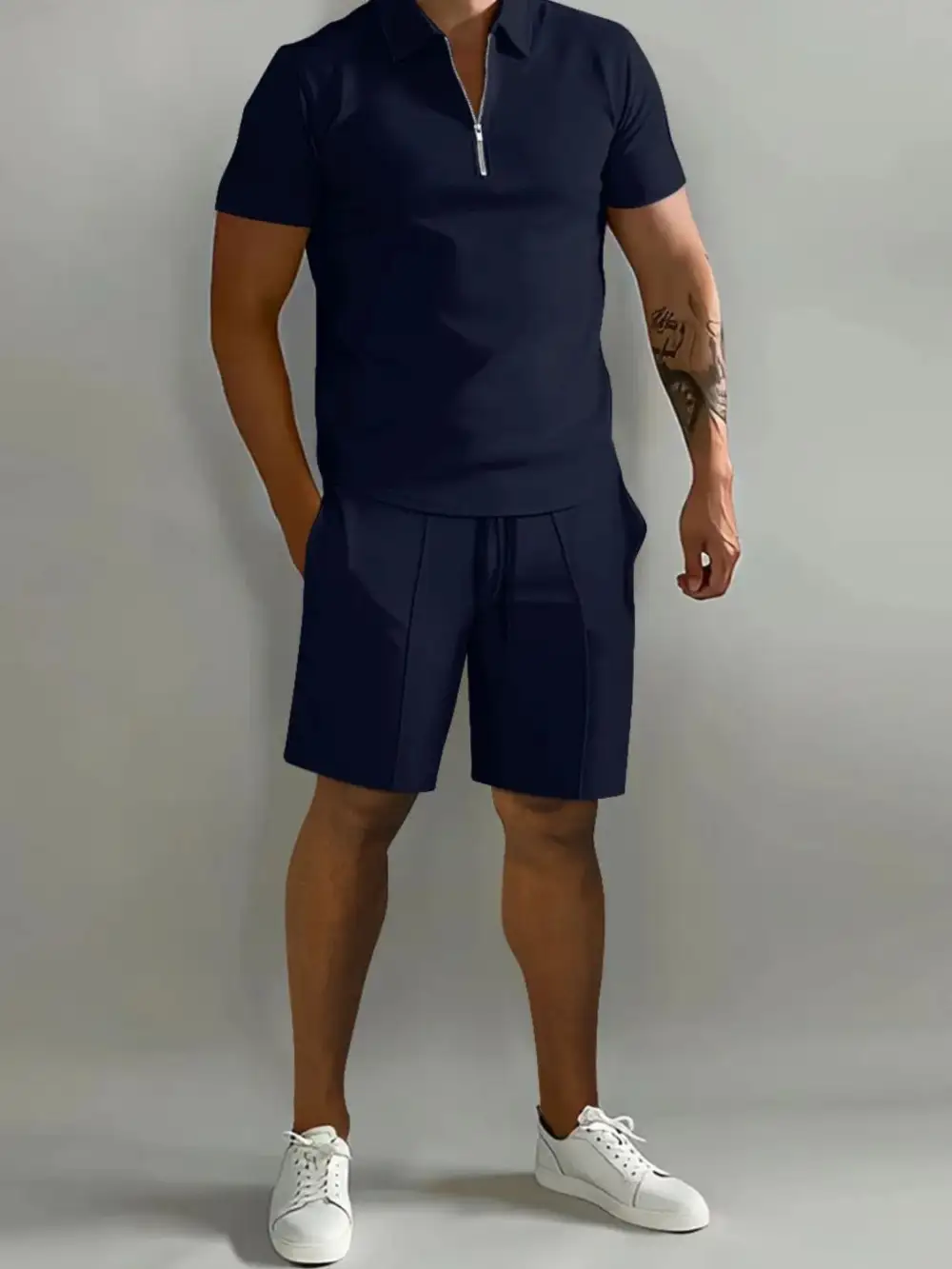 Nylon Casual Shorts