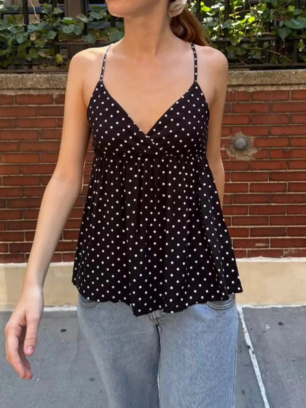 Polka Dot Flowy V
