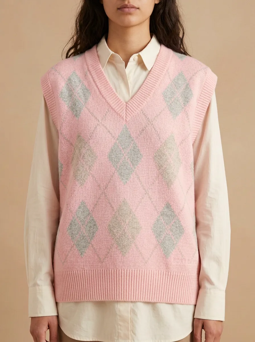 Everyday Preppy Argyle Sweater Vest