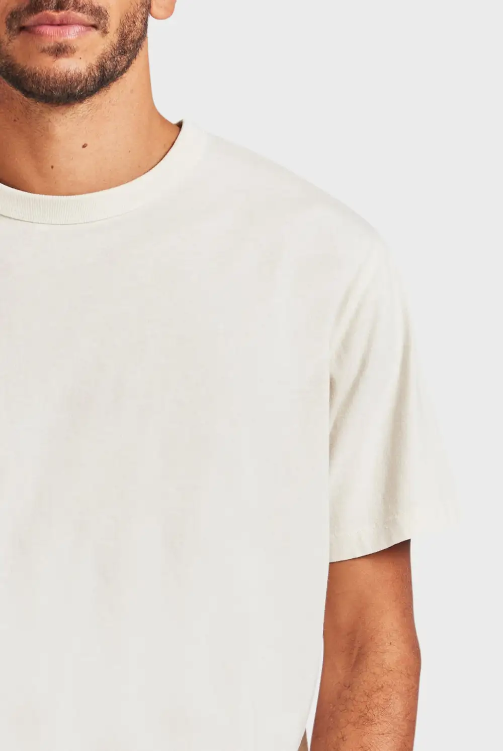 Mid Indigo Short Sleeve Crew Neck Tee