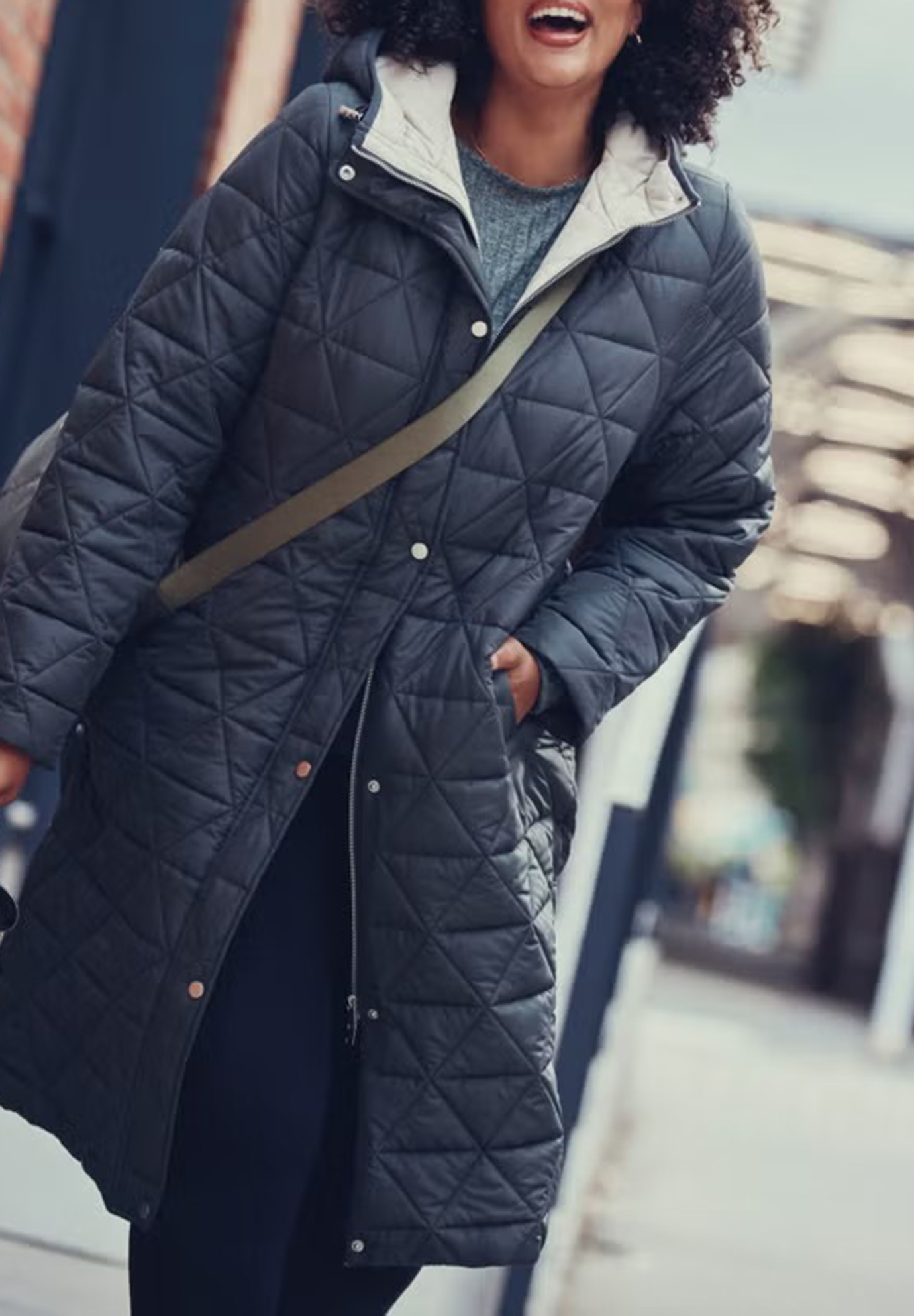 Side Slit Down Jacket