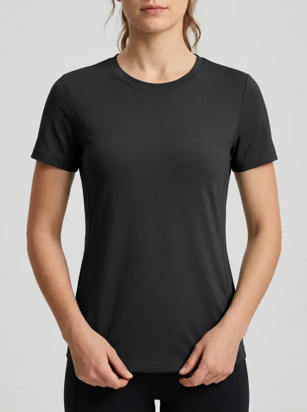 Women's Tailored Side-Panel Crewneck T-Shirt