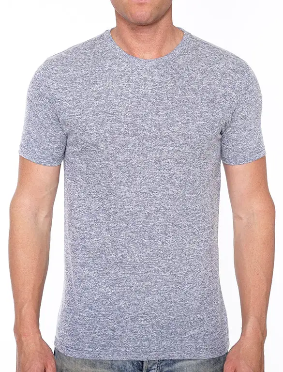 Slub Jersey Jersey Men's Button Down T-Shirt