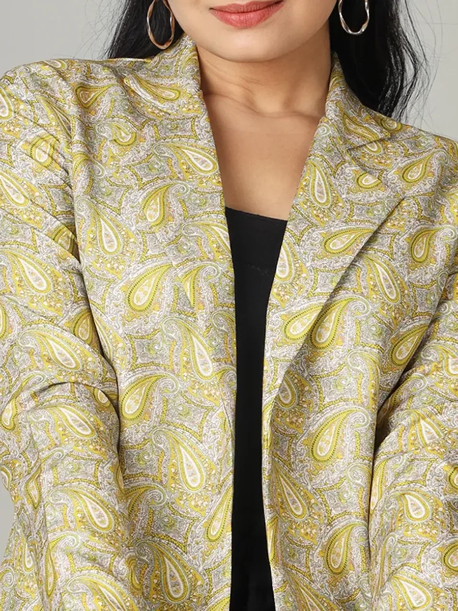 Classic And Ornate Art-Patterned Women's Jacket