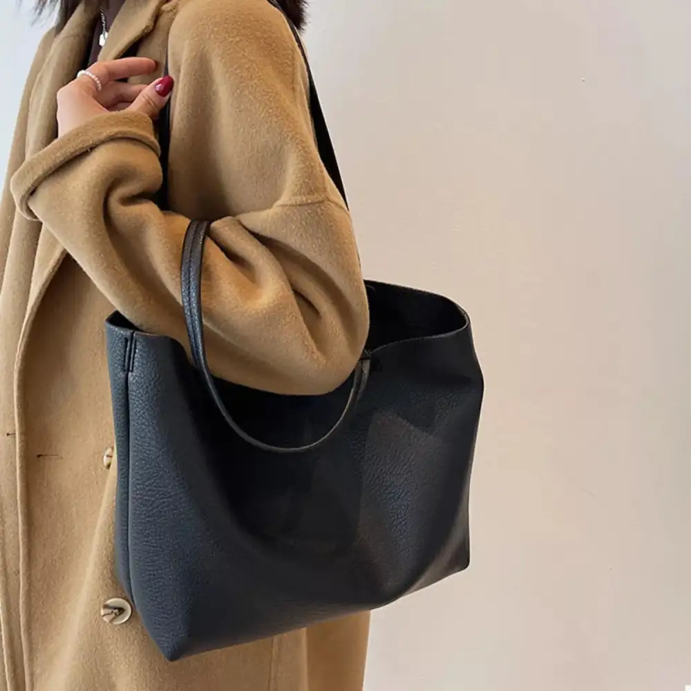 PU Leather Tote Bag