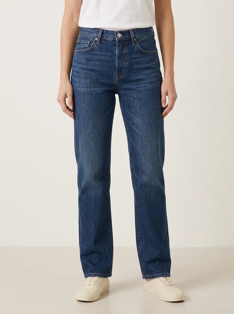 Easygoing Classic Denim Jeans