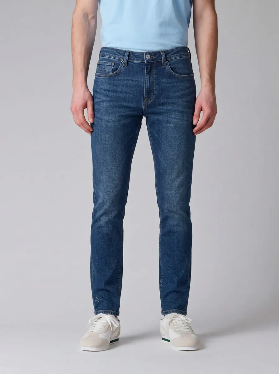 Men's Streamlined Weekend Slim Fit Stretch Denim Jeans
