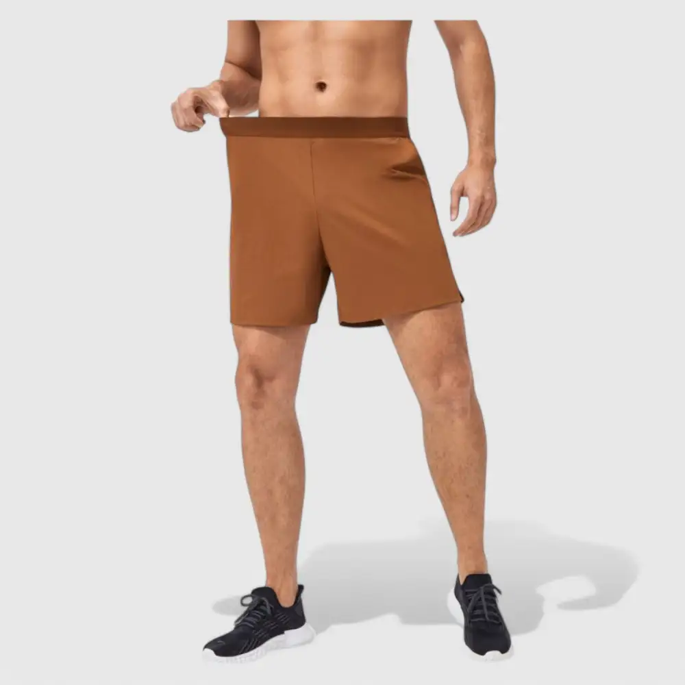 Elastic-Waist Quick-Dry Lightweight Men's Athletic Shorts