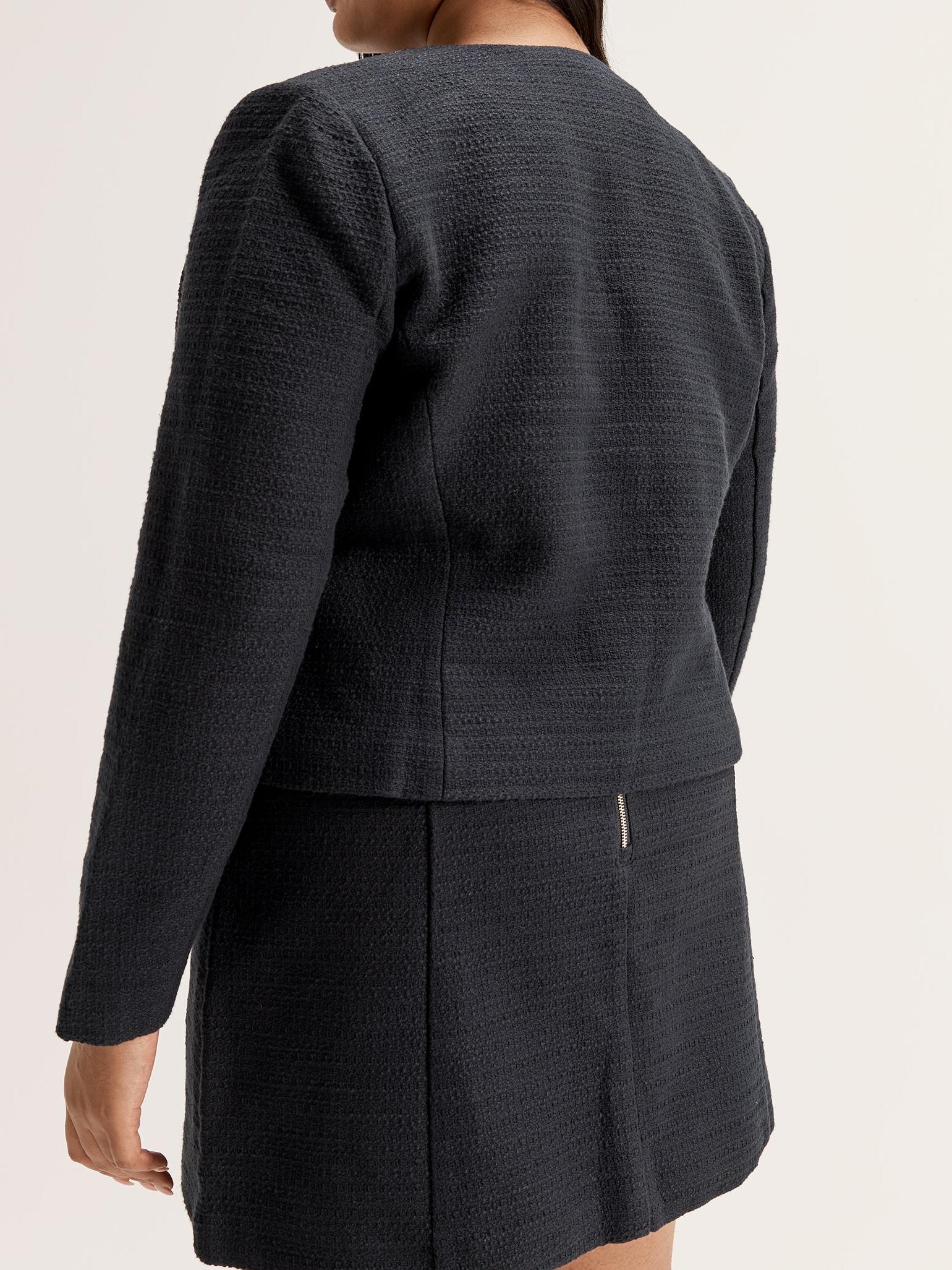 Ivy Tweed Fabric Jacket