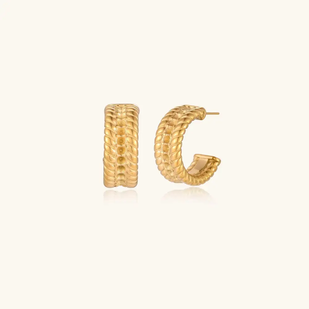Twisted Confidence Hoops