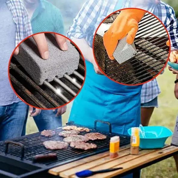 🔥Summer Sale-50% OFF🔥Grill Griddle Cleaning Brick Block(3 PCS)