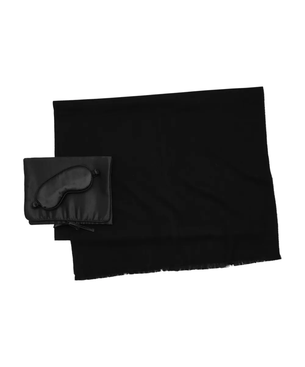 Plain Casual Style Travel Wrap Set