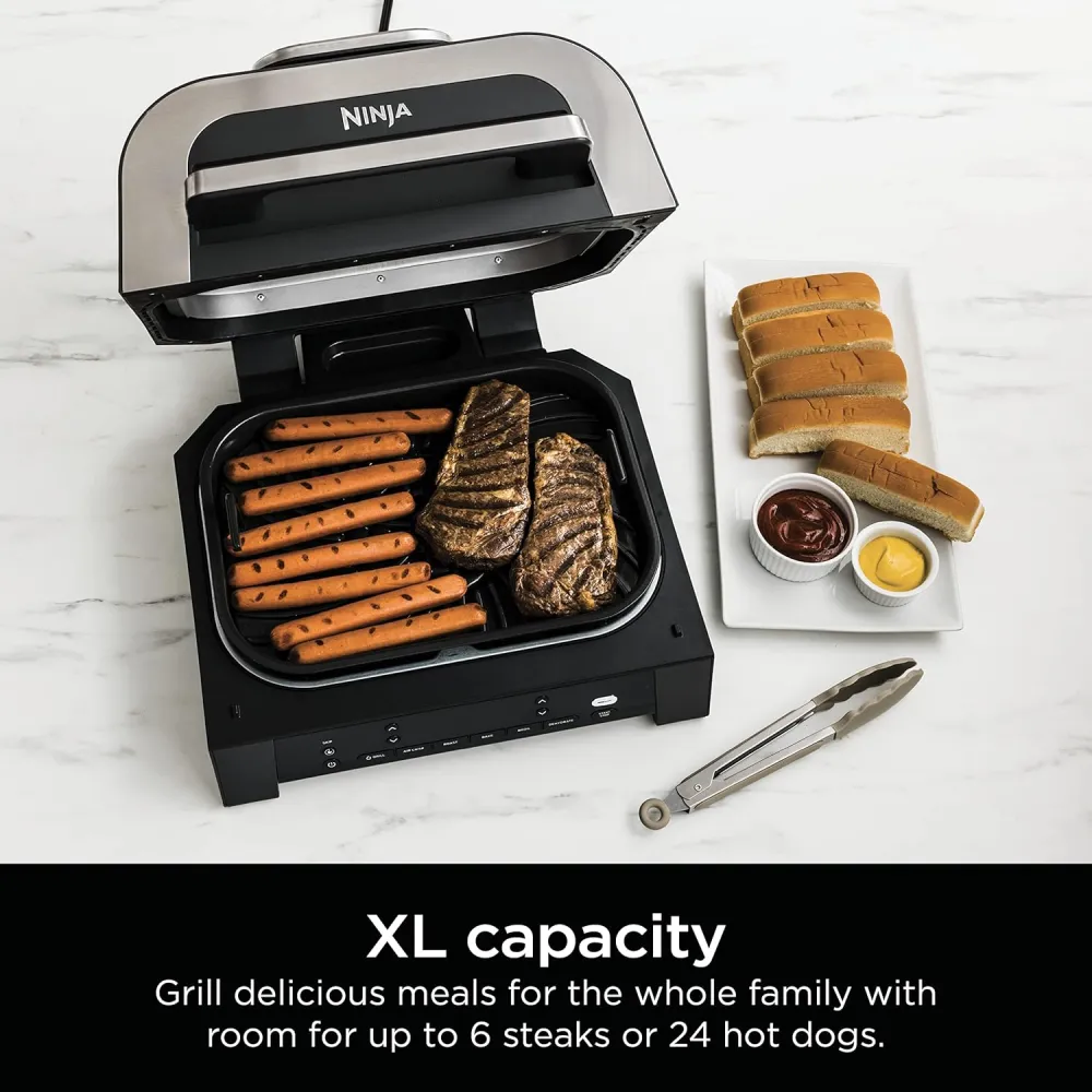 Ninja EG201 Foodi 6-in-1 Indoor Grill with Air Fry