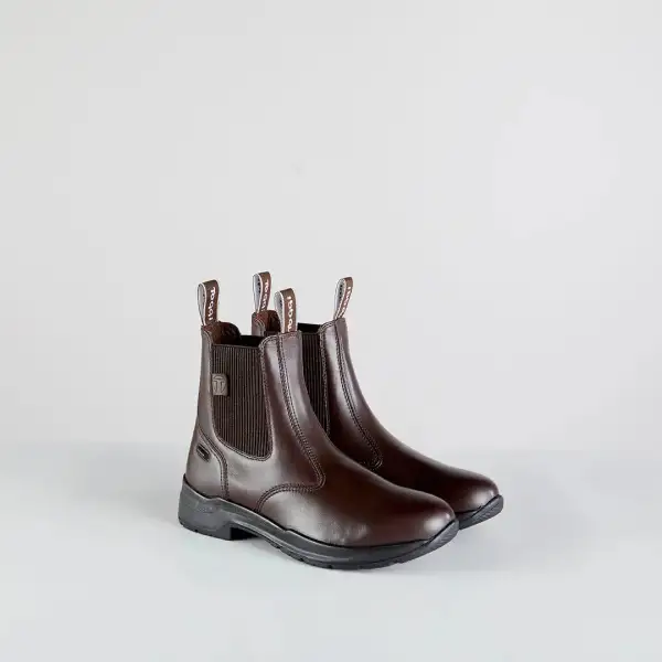 Weather-Ready Leather Paddock Boots